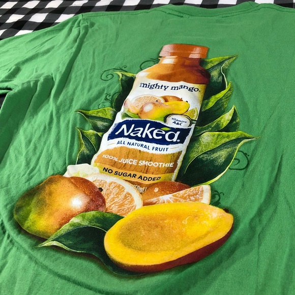 Naked Mango Juice Smoothie Drink Pepsi Green Tee - Picture 5 of 7